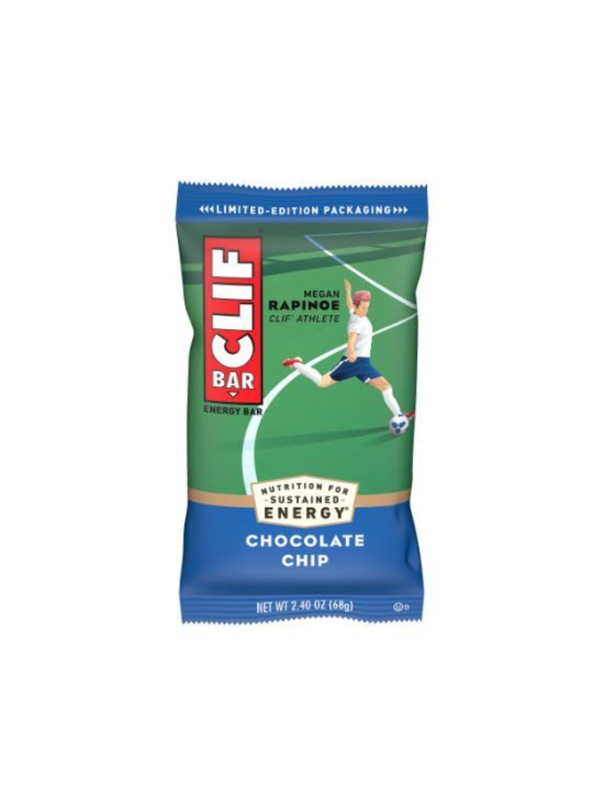 Order CLIF BAR Chocolate Chip Energy Bar (2.4 oz) food online from Stock-Up Mart store, Marietta on bringmethat.com