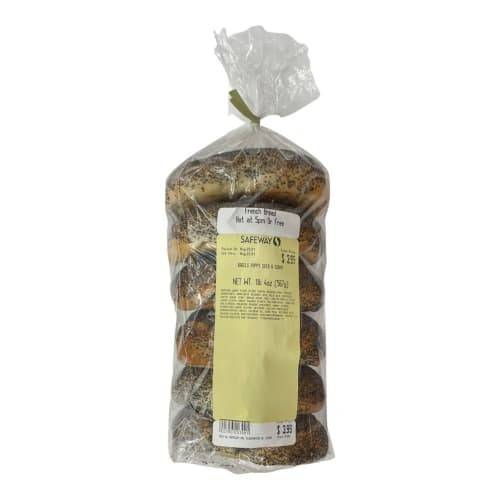Order Poppy Seed Bagels (1 ct) food online from Safeway store, Rehoboth Beach on bringmethat.com