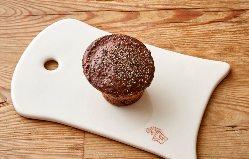 Order Chia Seed Muffin food online from Le Pain Quotidien store, Los Angeles on bringmethat.com