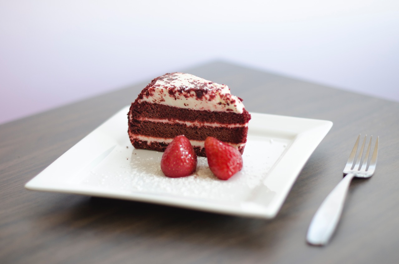 Order Red Velvet Cake food online from Mama Bear Kitchen store, Quincy on bringmethat.com