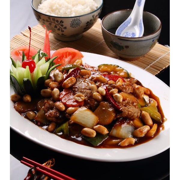 Order Kung Pao Beef food online from Asian Potato Chinese And Thai Restaurant store, Sandy on bringmethat.com