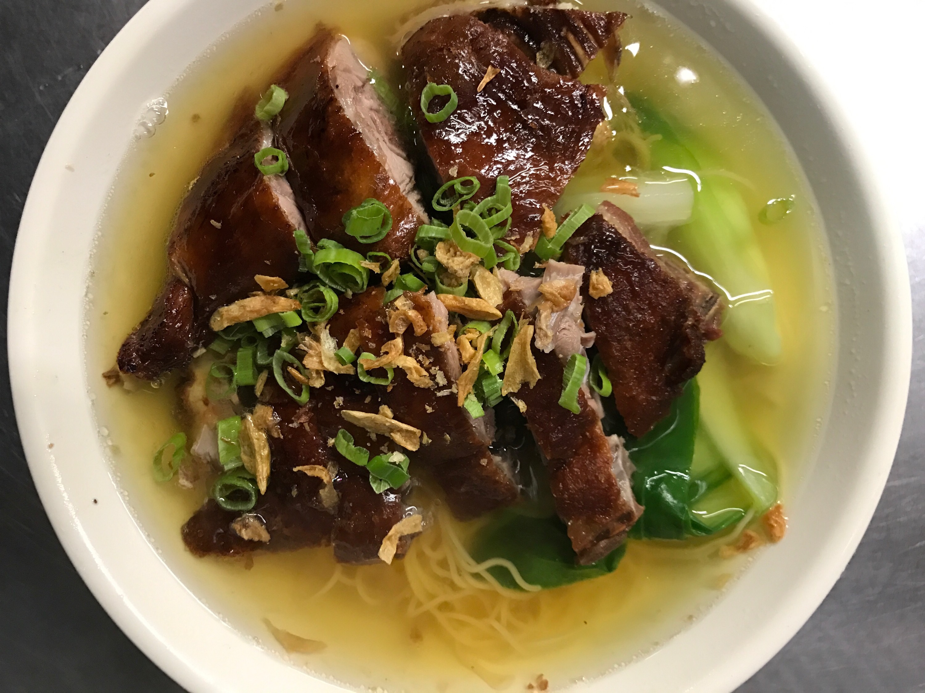 Order Roast Duck Noodle Soup food online from No.1 chinese restaurant store, New York on bringmethat.com