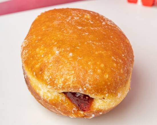 Order Raspberry Jelly Filled - Glaze food online from Bob Donuts store, San Francisco on bringmethat.com