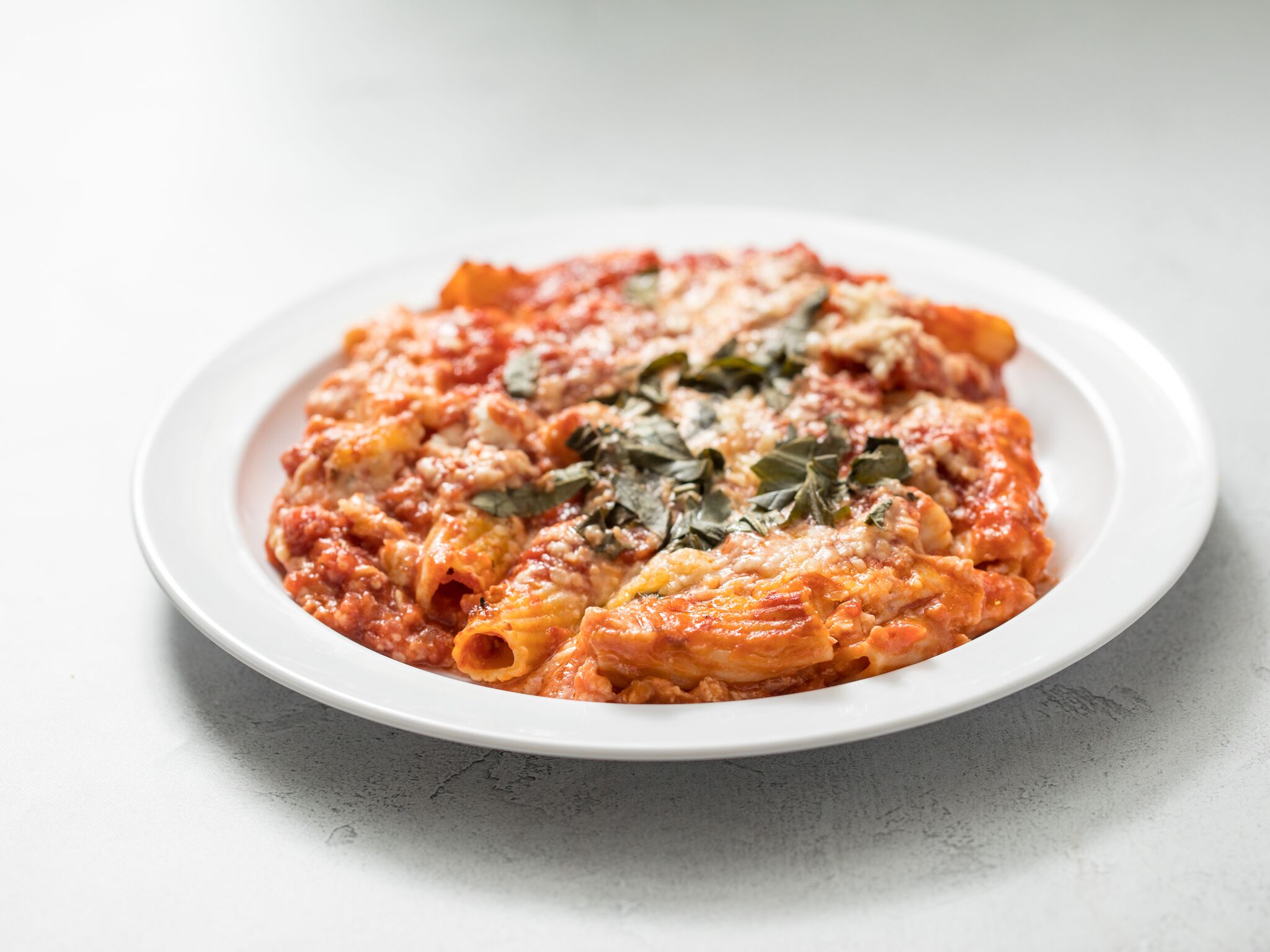 Order Baked Rigatoni Pasta food online from Cafe Quattro store, Boston on bringmethat.com