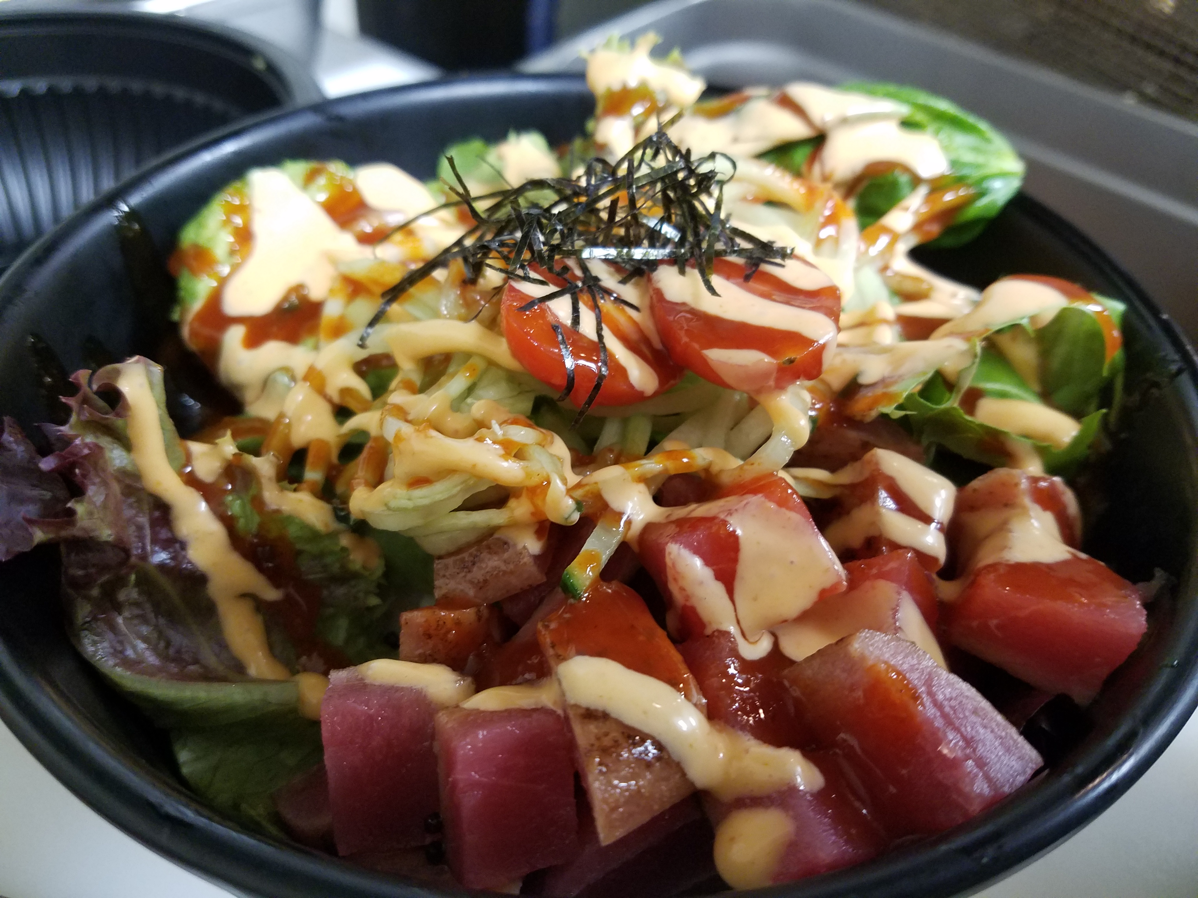 Order R7. Spicy Tuna Don Rice Bowl food online from Ramen Hakata store, Frisco on bringmethat.com
