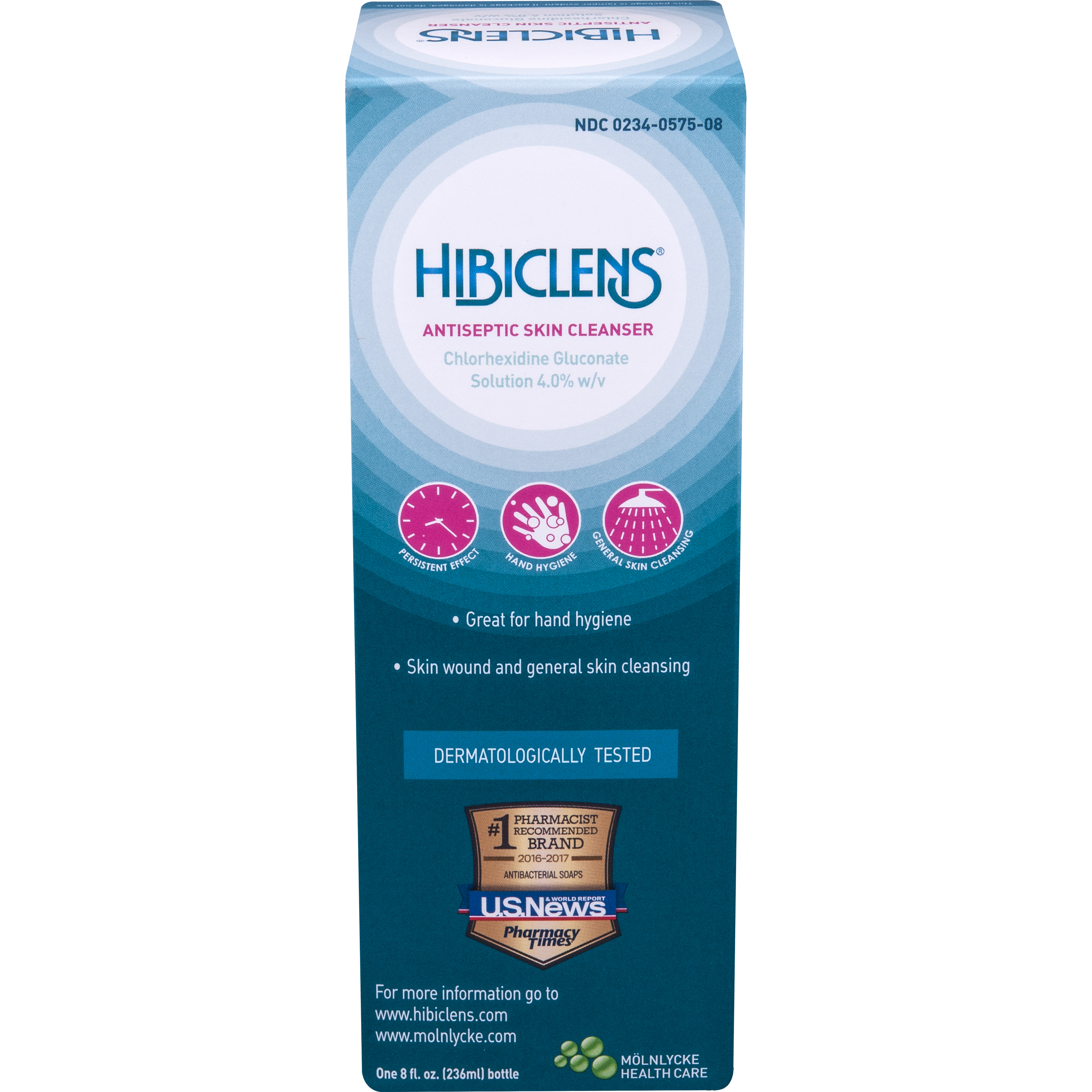 Order Hibiclens Skin Cleanser, Antiseptic/Antimicrobial - 8 fl oz food online from Rite Aid store, MILLER PLACE on bringmethat.com