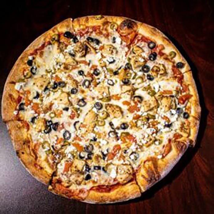 Order 4-Toppings Pizza - 10" food online from Brothers Pizza store, Las Vegas on bringmethat.com