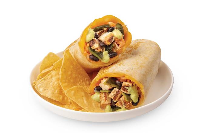 Order Mexi-Poblano Burrito  food online from Baja Fresh Mexican Grill store, San Jose on bringmethat.com