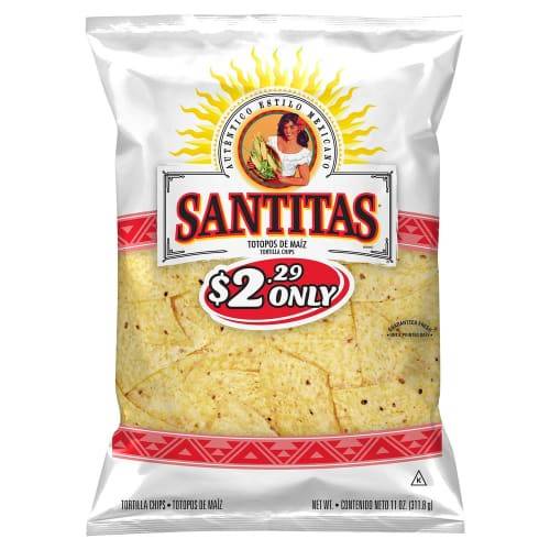 Order Santitas · Tortilla Chips (11 oz) food online from Mesa Liquor store, Mesa on bringmethat.com
