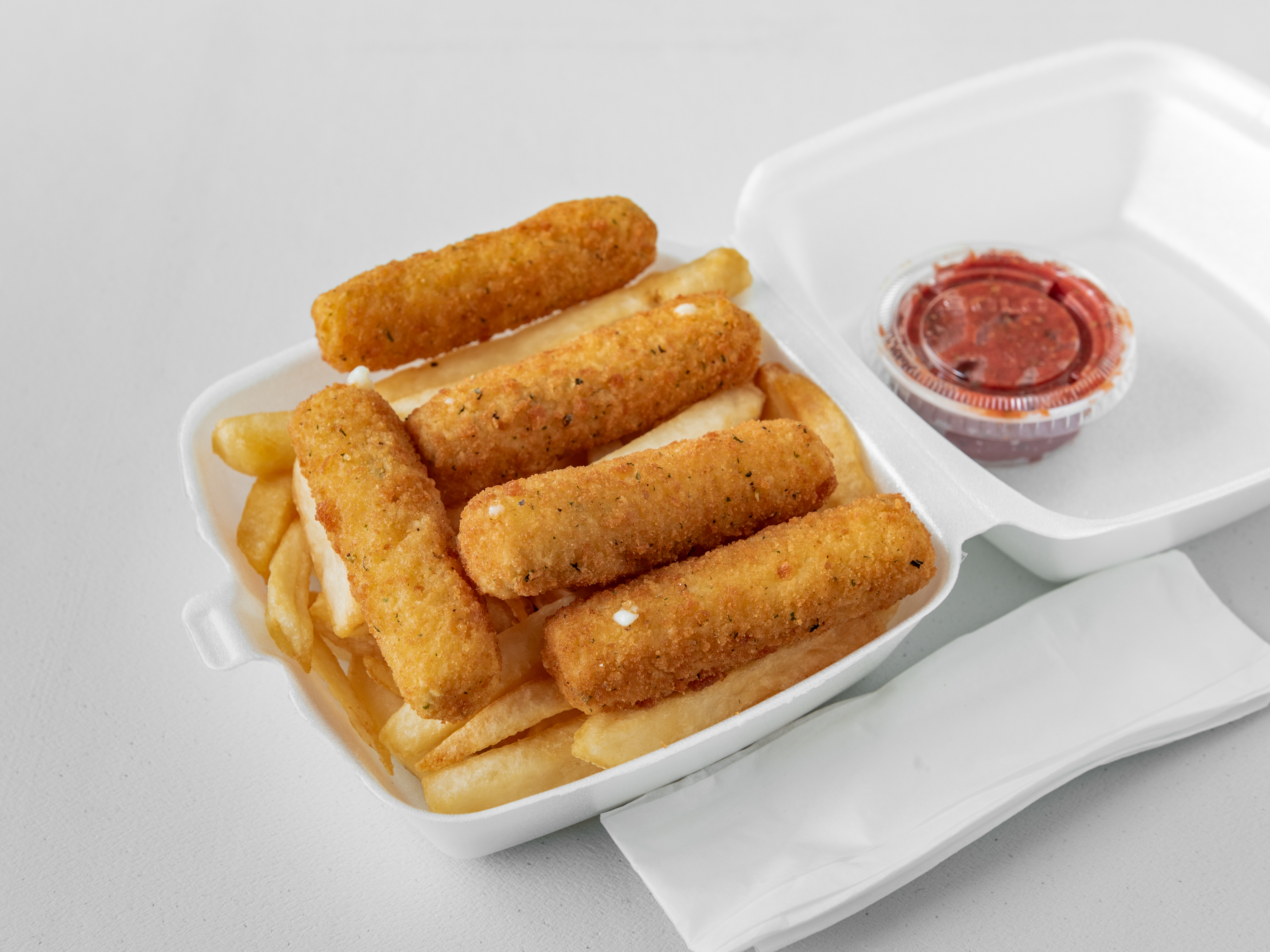 Order Mozzarella Stick with Fries food online from Truth Ribzzz & More store, Chicago on bringmethat.com
