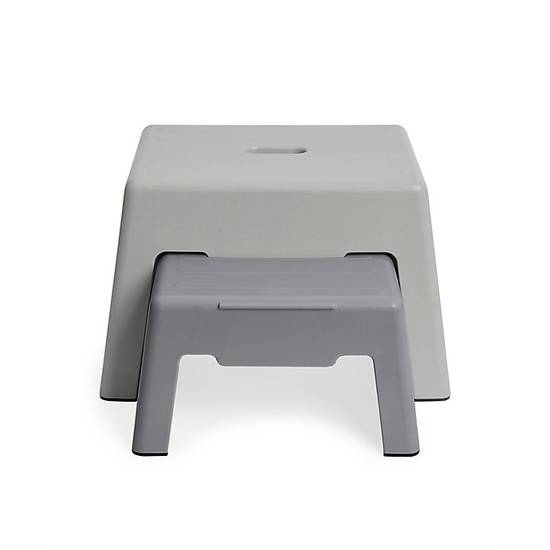 Order SKIP*HOP® Large Double-Up Step Stool in Grey food online from buybuy BABY store, Fresno on bringmethat.com