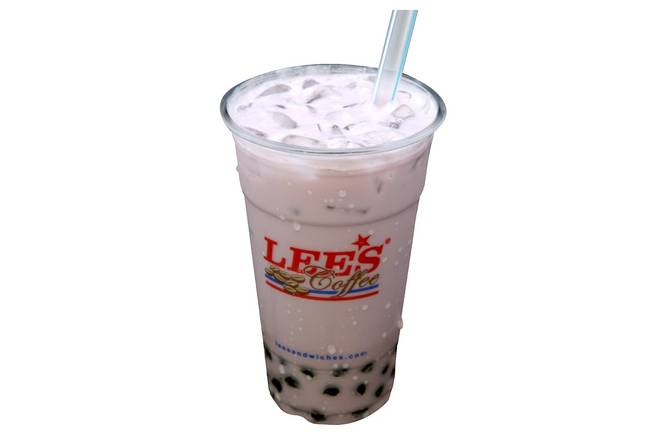 Order Taro Green Tea Milk Tea food online from Lee'S Sandwiches store, Chandler on bringmethat.com