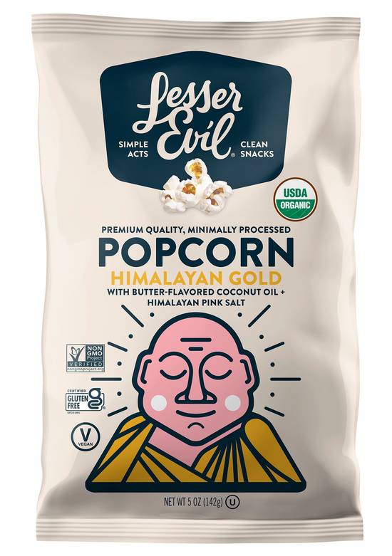 Order Lesser Evil Himalayan Gold Organic Popcorn, 5 OZ food online from Cvs store, FARGO on bringmethat.com