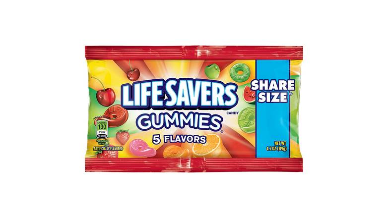 Order Lifesavers Gummies, 5 Flavors food online from Trumbull Mobil store, Trumbull on bringmethat.com