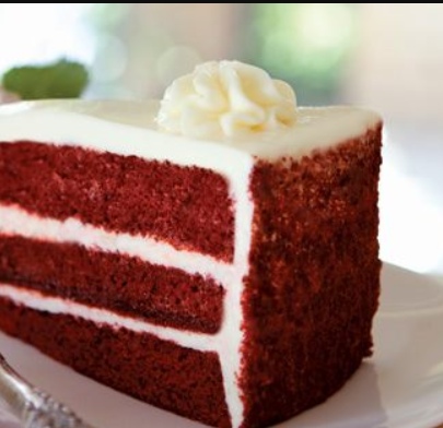 Order Red Velvet 3 Layer Cake food online from Cheesecake Royale Bakery store, Dallas on bringmethat.com