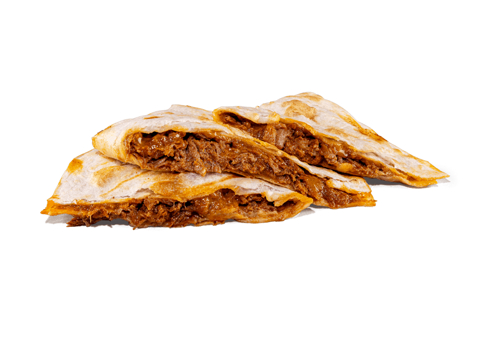 Order Quesadillas - Barbacoa Beef & Cheese food online from Wawa store, Burlington on bringmethat.com