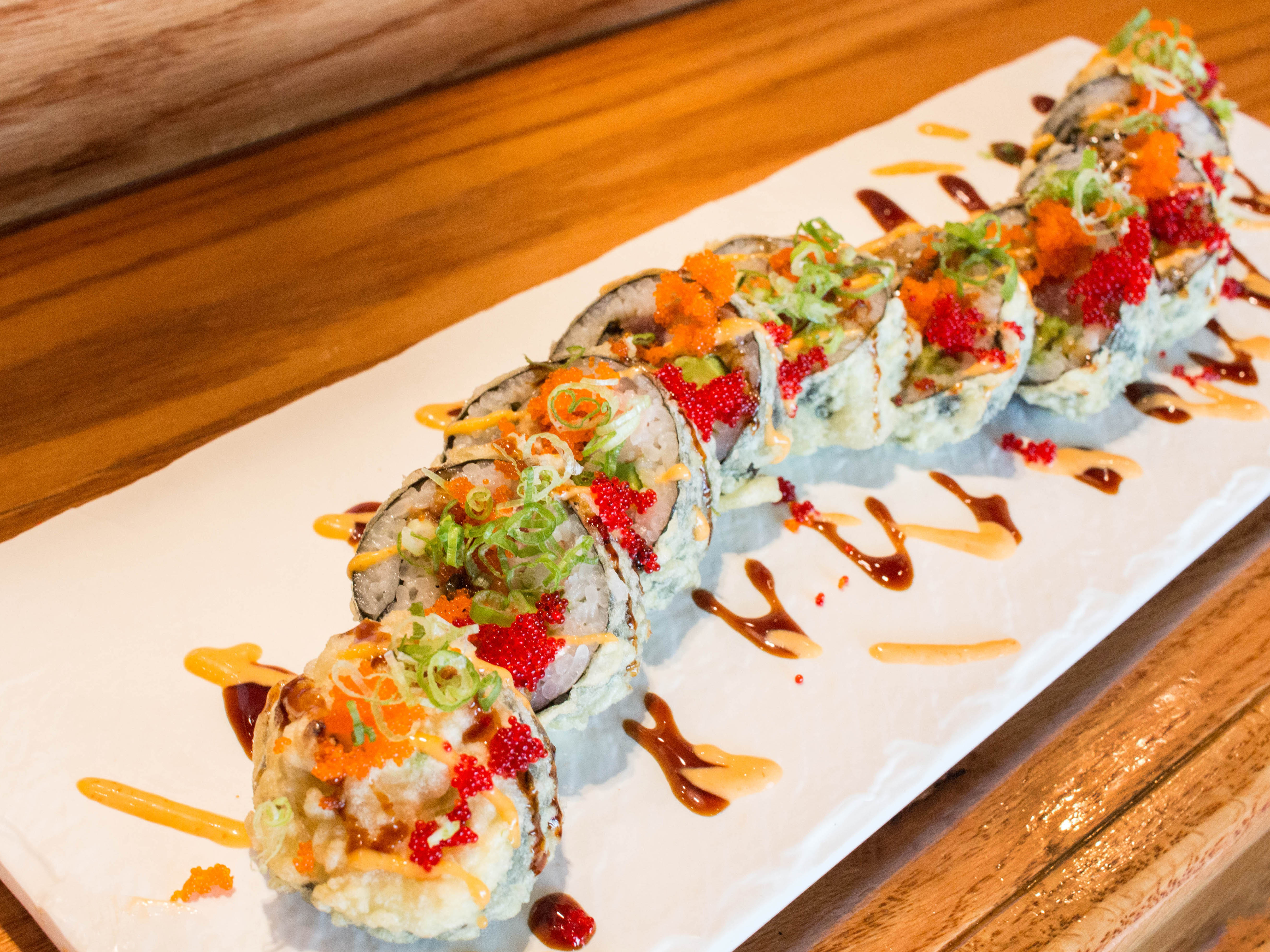 Order Las Vegas Roll food online from Sushi Kafe store, Rochester on bringmethat.com