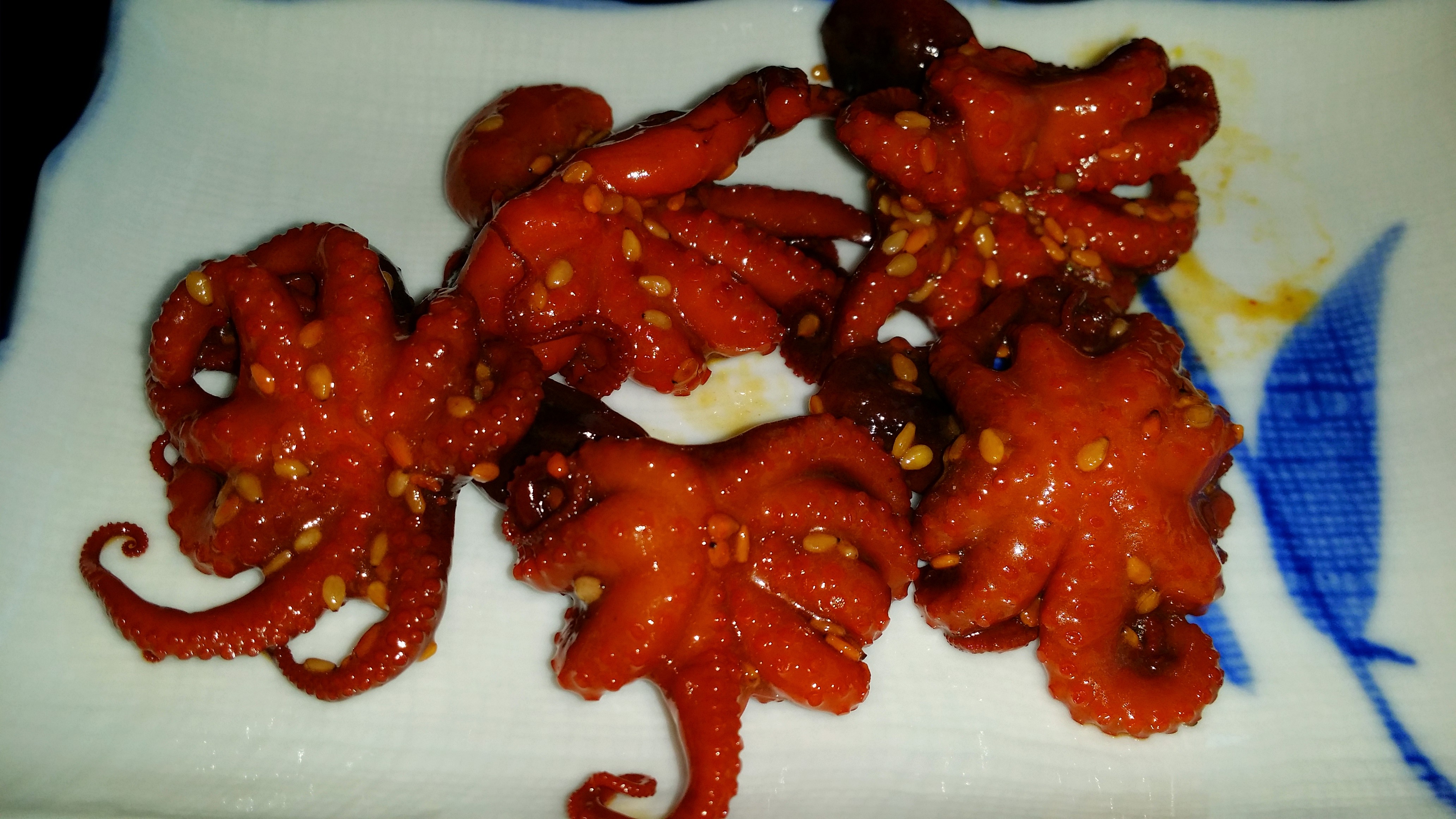 Order Seasoned Octopus food online from Mg Sushi store, Santa Cruz on bringmethat.com