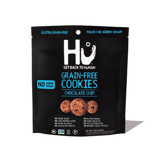 Order Hu Grain-Free Chocolate Chip Cookies, 2.25 OZ food online from Cvs store, LAKEWOOD on bringmethat.com