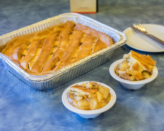 Order Peach Cobbler food online from Kenny's Ribs & Chicken store, Chicago on bringmethat.com
