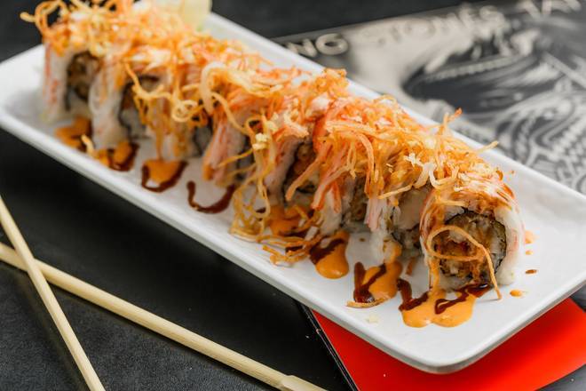 Order Sharp Dressed Roll food online from Rock N Roll Sushi store, Baton Rouge on bringmethat.com