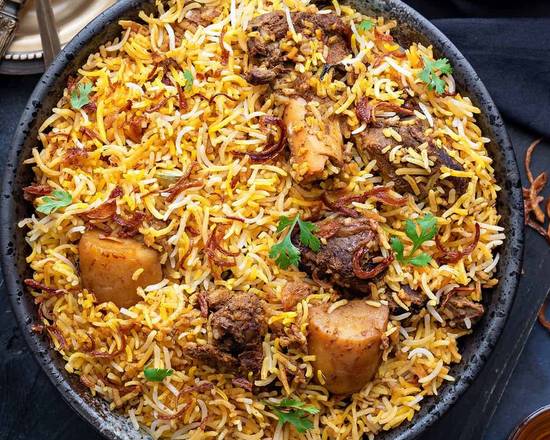 Order Goat Biryani food online from Rasoi Fusion Indian Cuisine store, Roswell on bringmethat.com