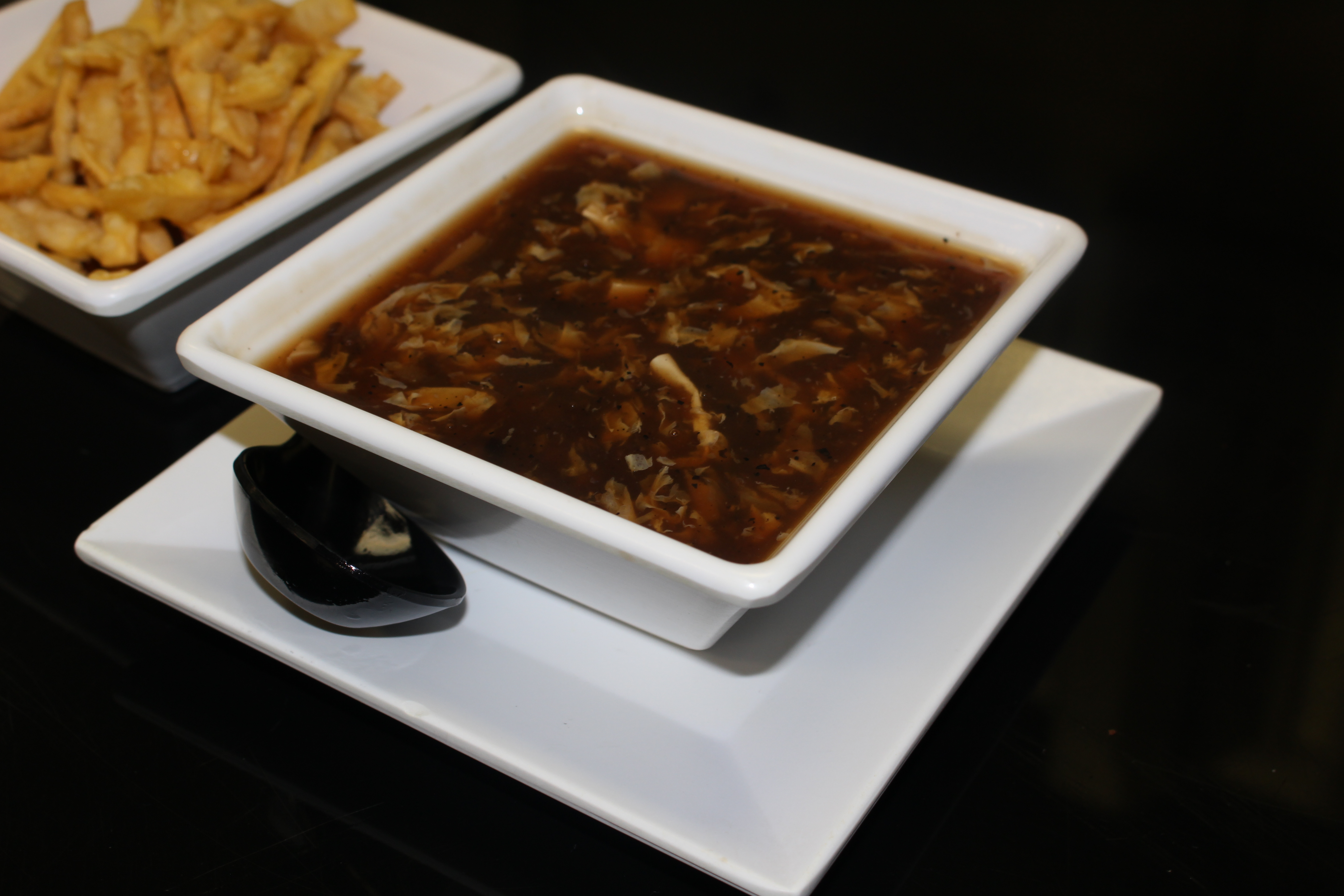 Order Hot and Sour Soup food online from Wok This Way store, San Antonio on bringmethat.com