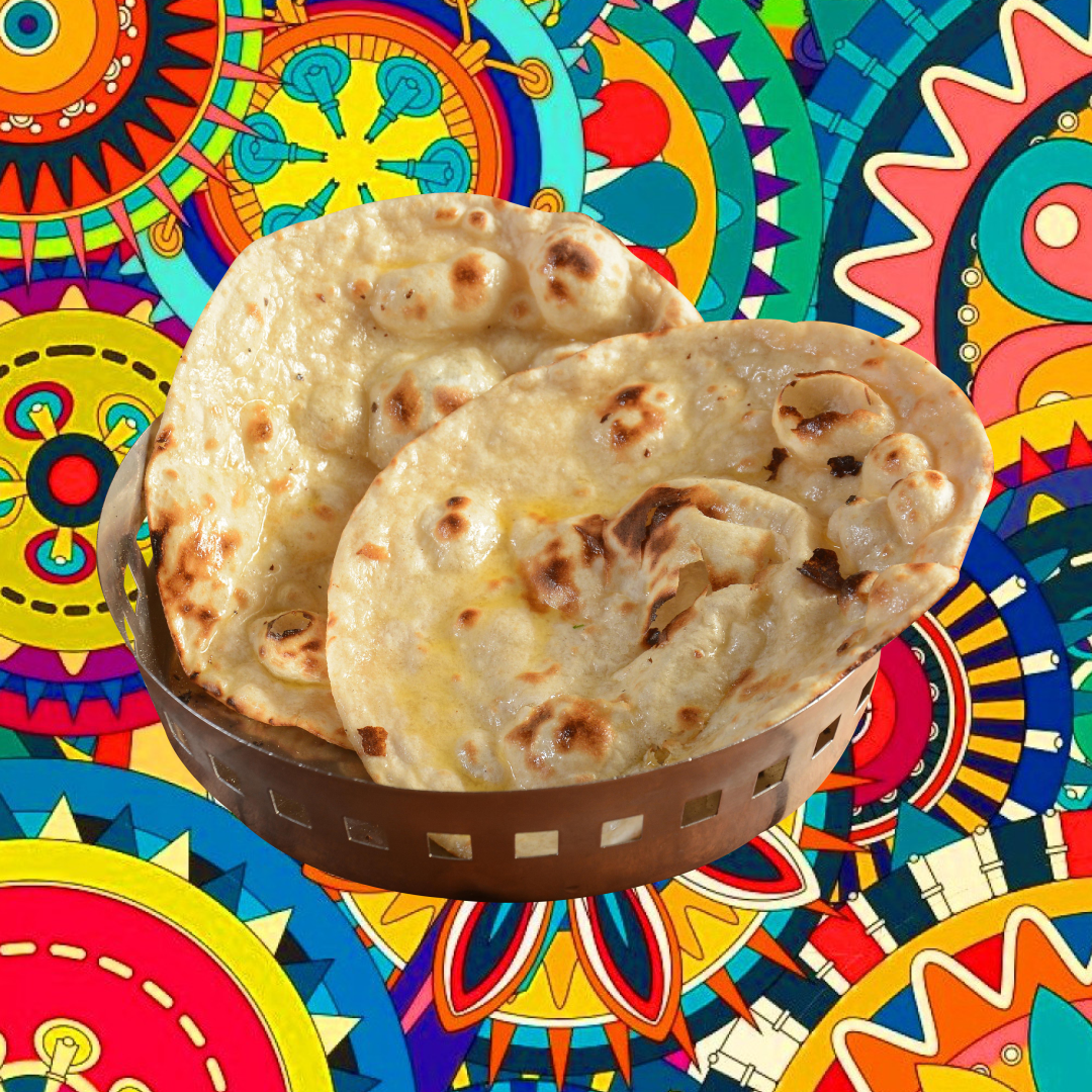 Order Butter Naan food online from Ganesh Indian Cuisine store, American Fork on bringmethat.com