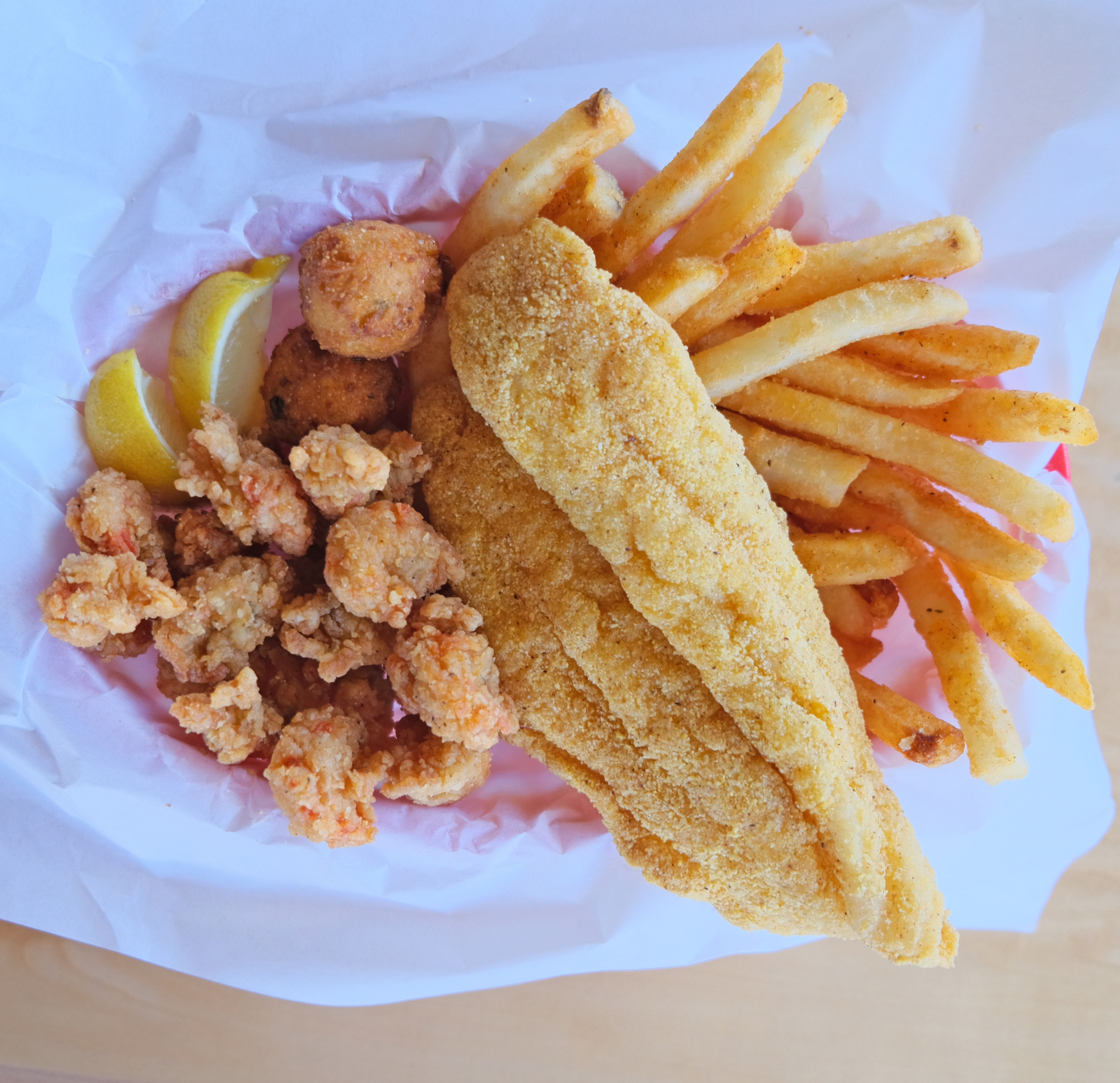 Order Catchfish & Crawfish Combo food online from The Catch store, Oklahoma City on bringmethat.com