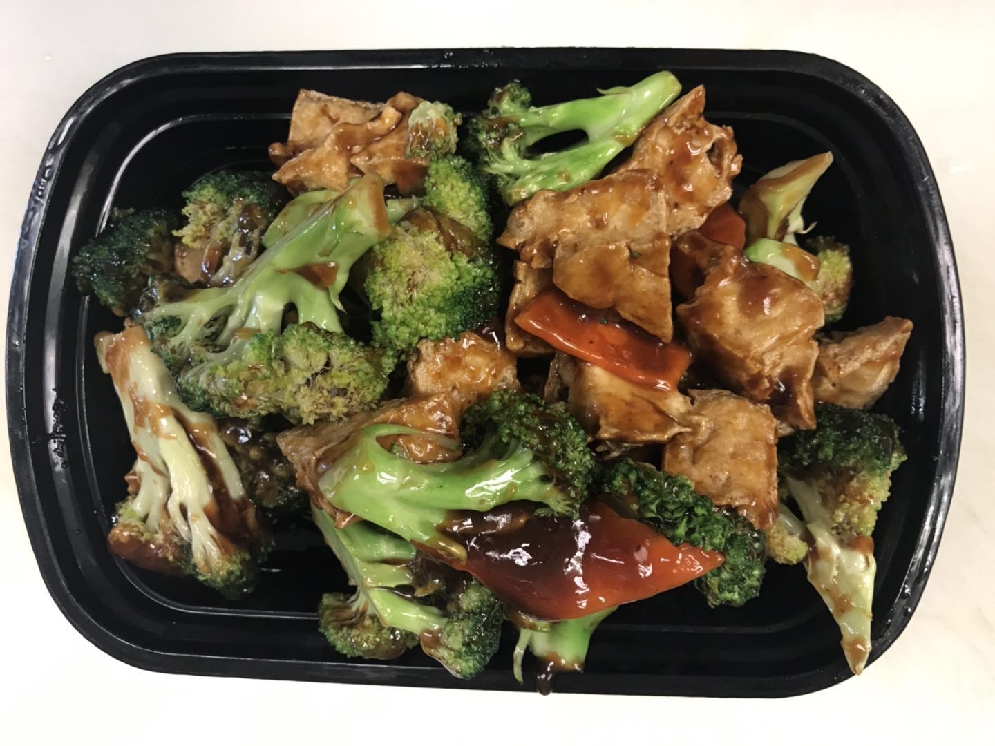Order 102. Broccoli with Tofu芥蓝豆腐（大 food online from JJ China store, Morrisville on bringmethat.com