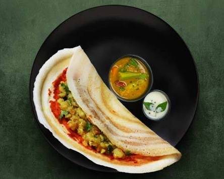 Order Inferno Stuffed Crepe  food online from Made In India store, Austin on bringmethat.com