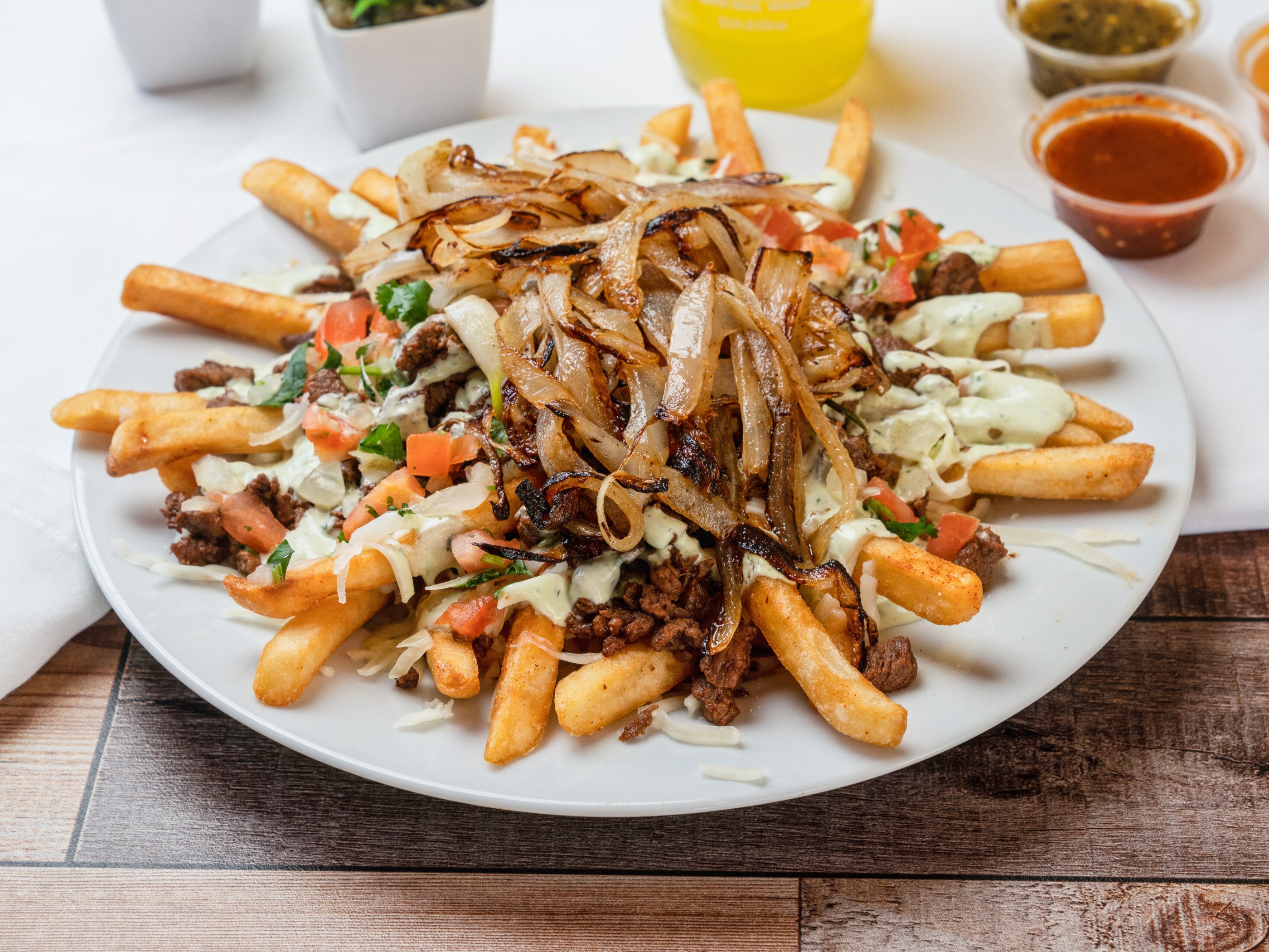 Order Scuba Fries food online from Fuegos Bar And Grill store, Bakersfield on bringmethat.com