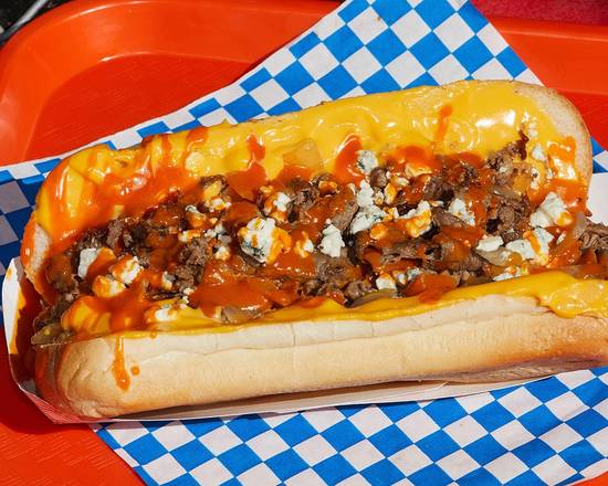 Order Buffalo Cheesesteak food online from Juicy Cheesesteaks store, Camarillo on bringmethat.com