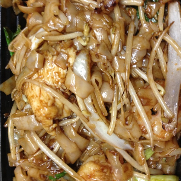 Order Shrimp Chow Fun  food online from Wok On Fire store, Los Angeles on bringmethat.com