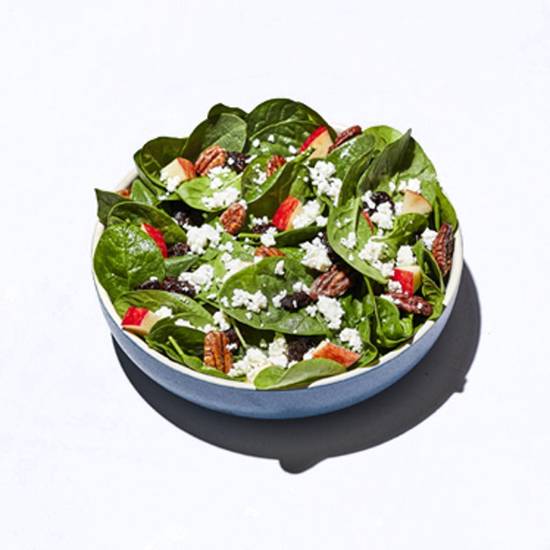 Order Enlightened Spinach Salad food online from Mellow Mushroom store, Owensboro on bringmethat.com
