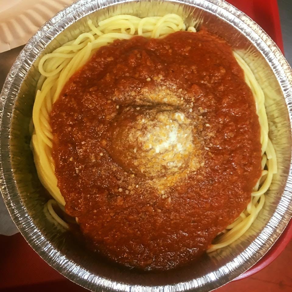 Order Spaghetti - Dinner food online from Rosaria Pizza store, San Diego on bringmethat.com