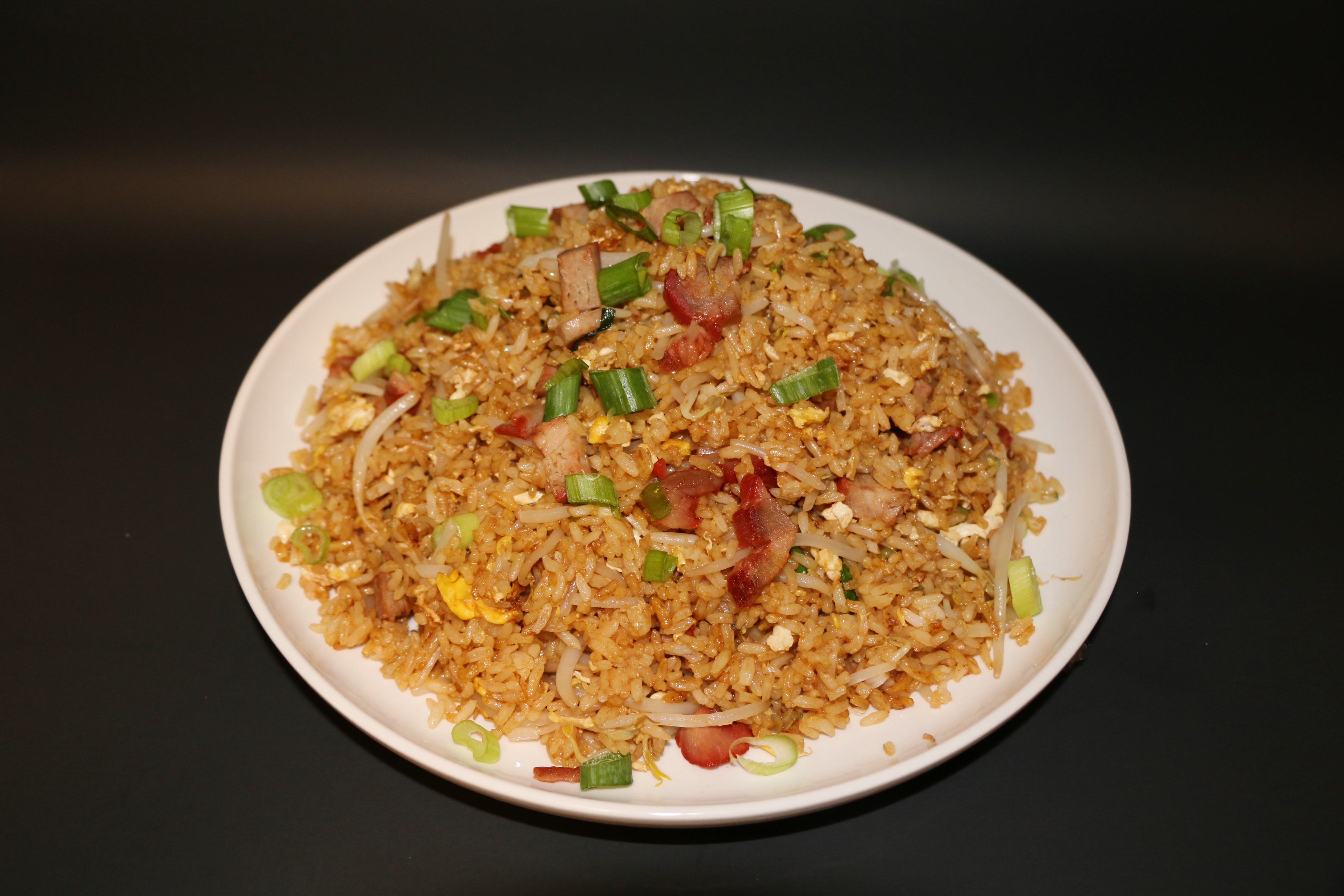 Order 17. BBQ Pork Fried Rice 叉烧炒饭 food online from Yen Ching Chinese Restaurant store, Naperville on bringmethat.com