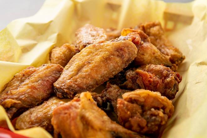 Order 6 Fried Traditional Wings food online from Jimmy & Joe Pizzeria store, Mesa on bringmethat.com
