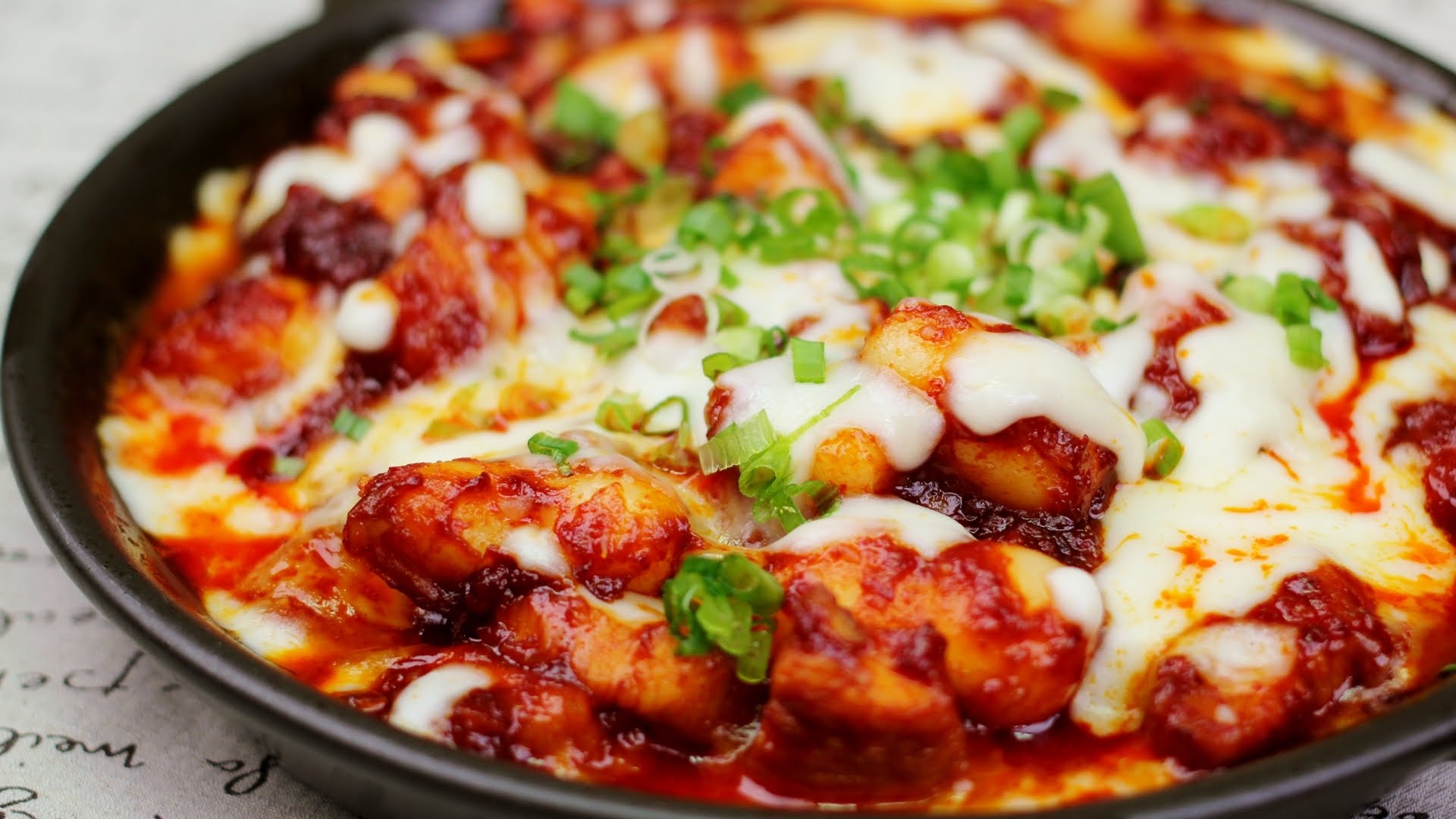 Order Spicy Chicken with Cheese   (치즈불닭) food online from Cafe Patio store, Fullerton on bringmethat.com
