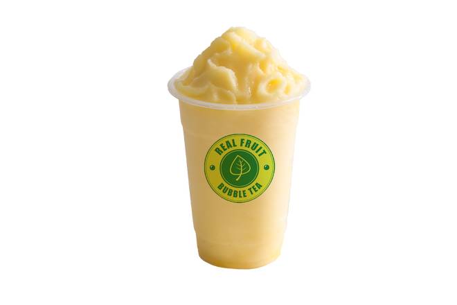 Order Pineapple Smoothie food online from Real Fruit Bubble Tea store, Paramus on bringmethat.com