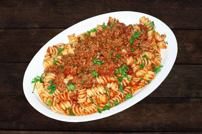 Order Meaty Sauce Pasta food online from Pizza express store, San Jose on bringmethat.com