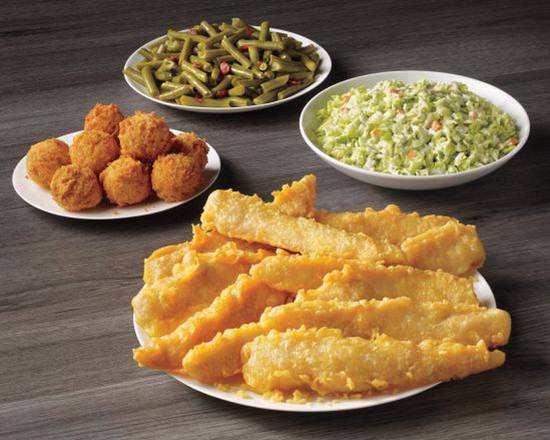 Order 10 Piece Fish Family Meal food online from Captain D's Seafood store, Locust Grove on bringmethat.com