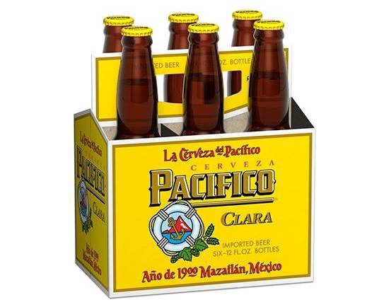 Order Pacifico Beer, 6pk-12oz bottle beer (4.4% ABV) food online from Samco Food Store store, Bakersfield on bringmethat.com