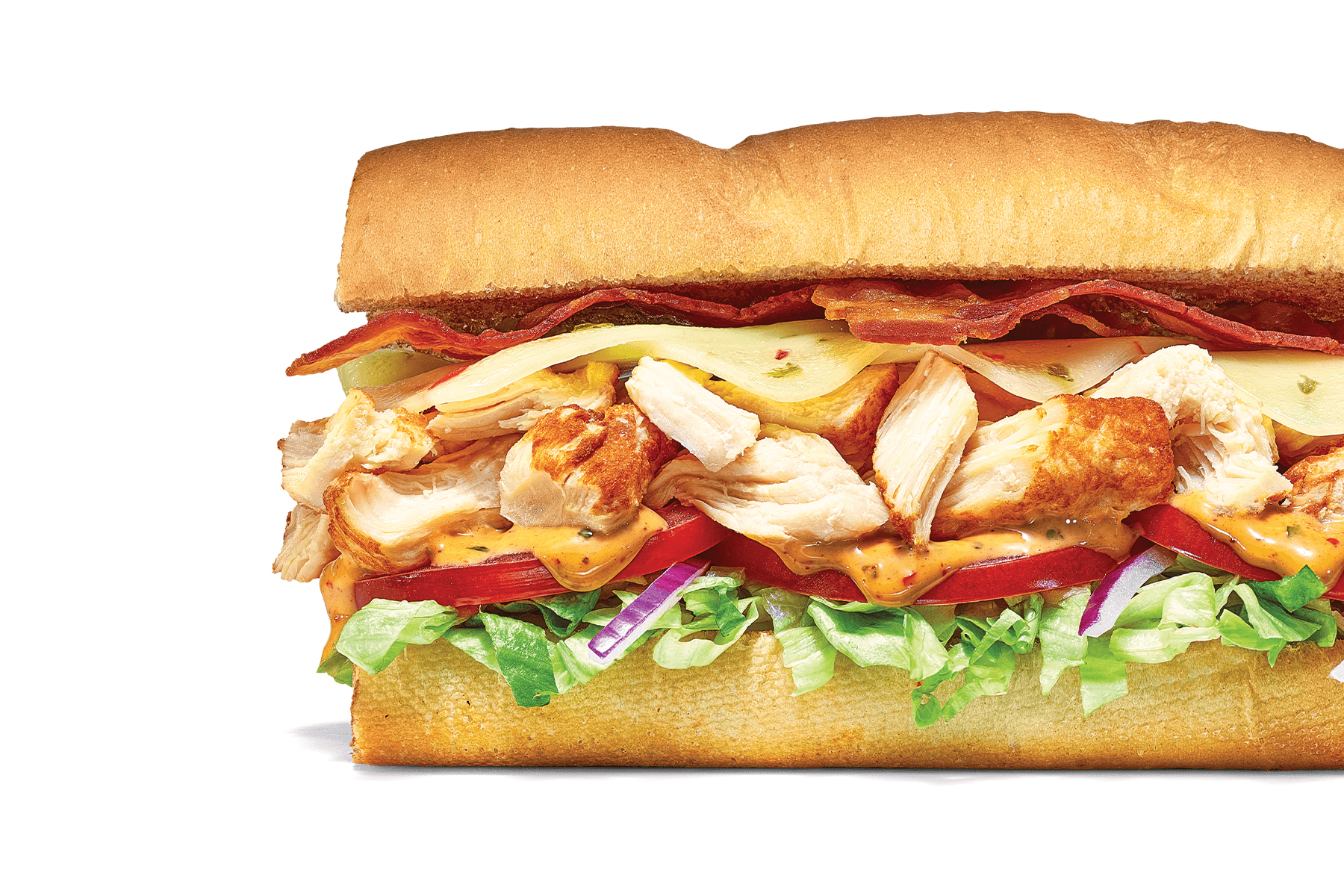 Order Baja Chicken & Bacon food online from Subway store, San Diego on bringmethat.com