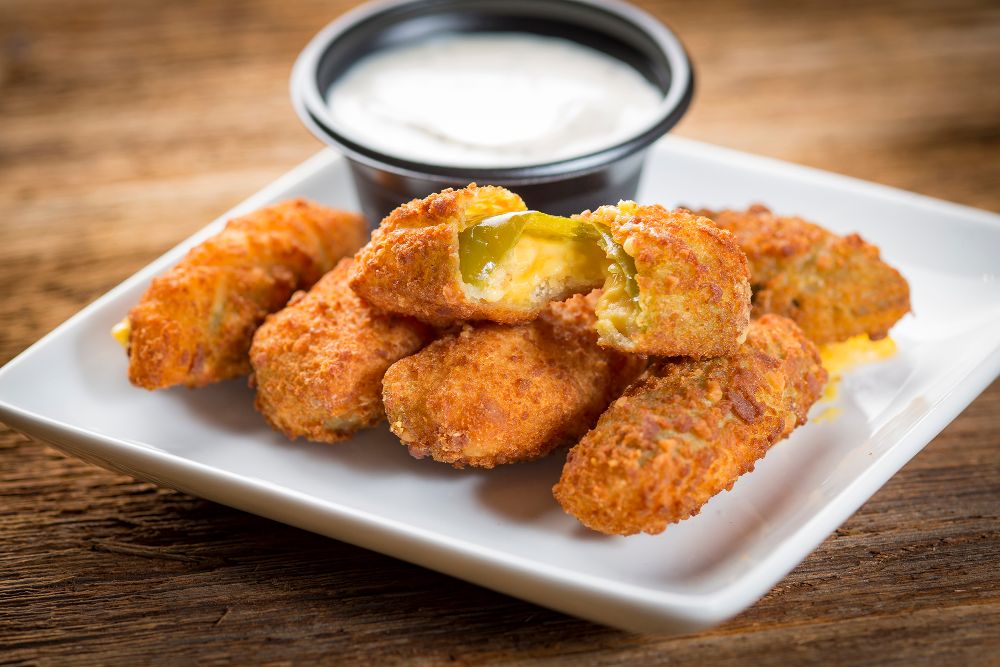 Order Anchor Jalapeno Poppers with Ranch Dressing food online from Rosati's Pizza store, Shorewood on bringmethat.com