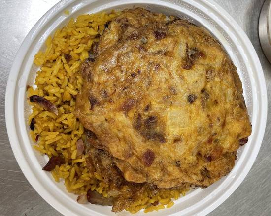 Order Combo Roast Pork Egg Foo Young food online from China Star store, Belleville on bringmethat.com