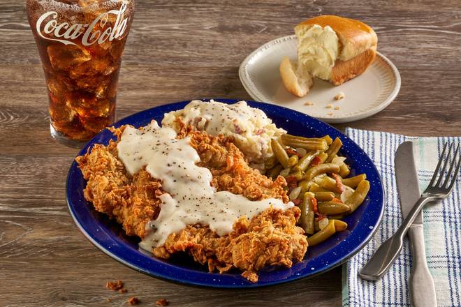 Order Chicken Fried Chicken food online from Cotton Patch Cafe store, Mansfield on bringmethat.com
