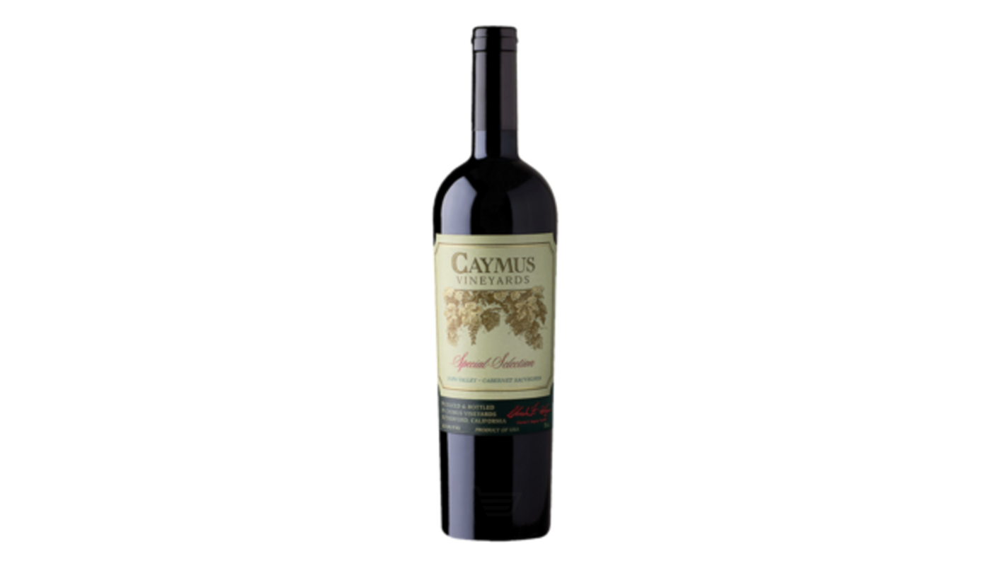 Order Caymus Vineyards Special Selection Cabernet Sauvignon 750mL food online from Dimension Liquor store, Lake Forest on bringmethat.com