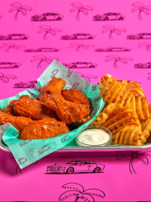 Order Never Stop Winging: 6 Wing Combo food online from Another Wing By Dj Khaled store, Phoenix on bringmethat.com