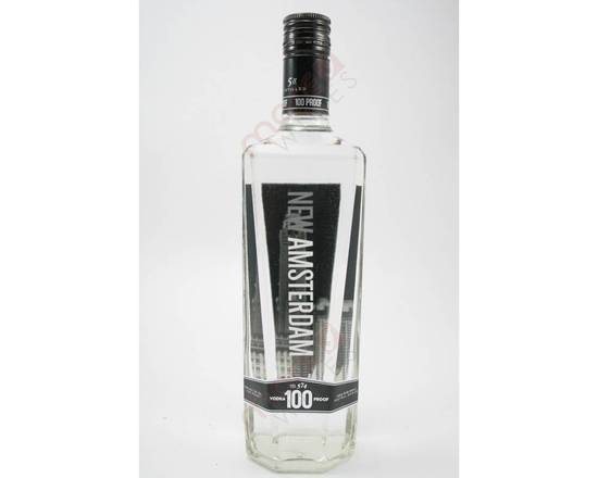 Order New Amsterdam 100 proof 750ml  food online from House Of Wine store, New Rochelle on bringmethat.com